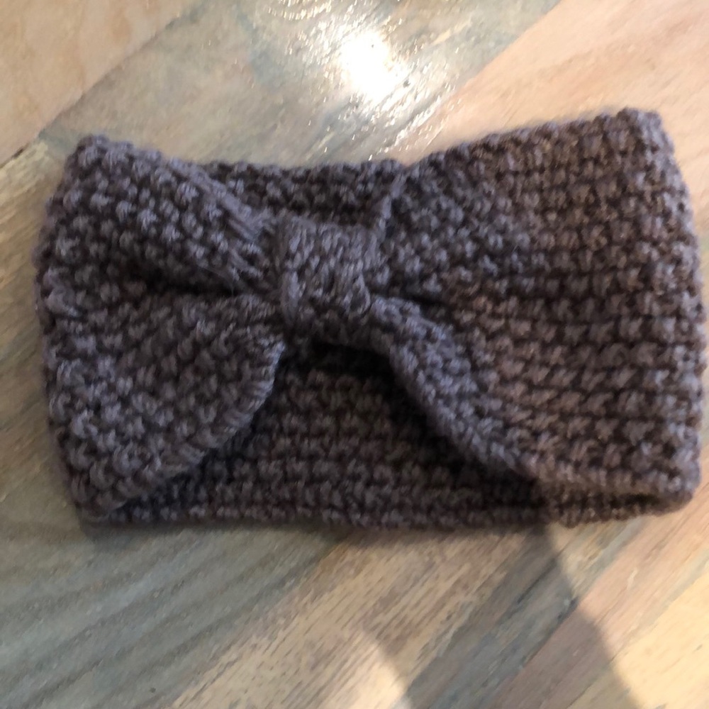 Mocha knit headband
